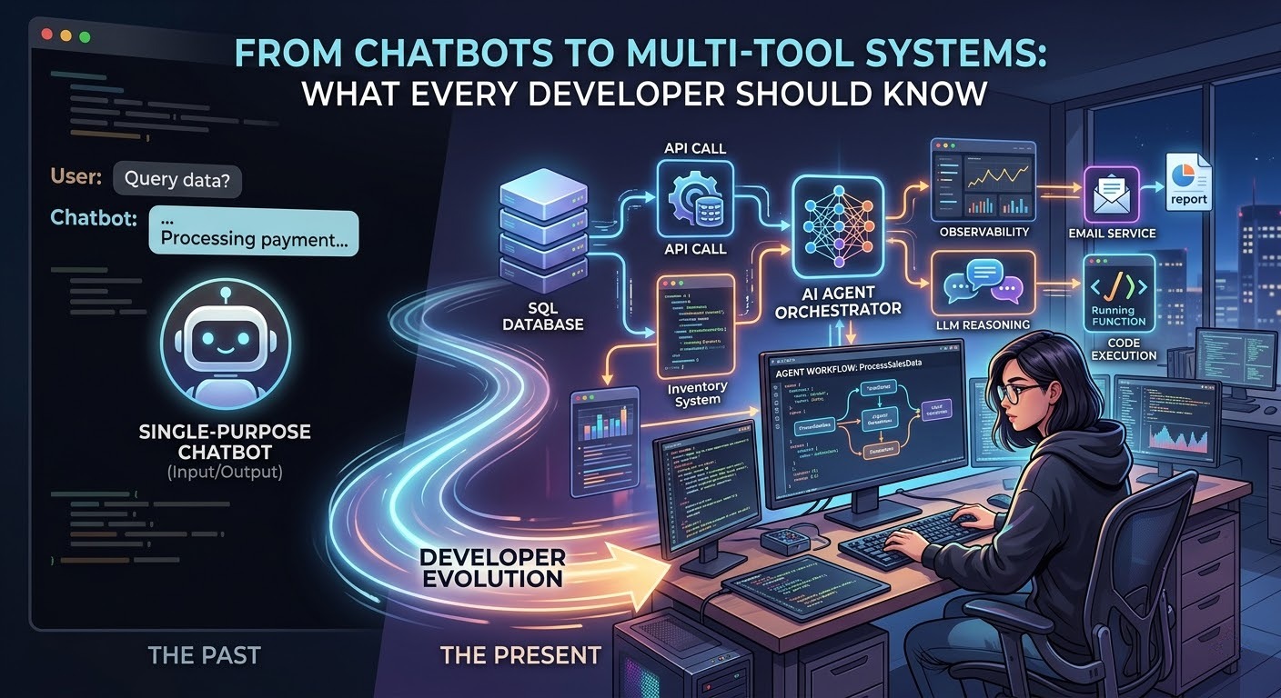 From Chatbots to Multi-Tool Systems: What Every Developer Should Know